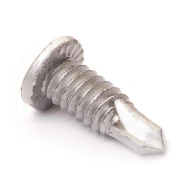 Flat Head Self Drilling Screw with Under-Head Serrations