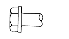 Hex washer head reference