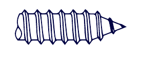 Type AB - drawing 1 thread reference