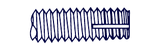 Type E thread reference